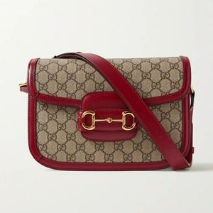 **SOLD** Gucci Horsebit 1955 bag in red